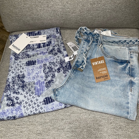 Kensie Ankle & Cropped Jeans - Picture 1 of 13